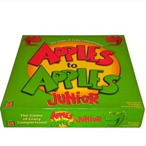 Mattel Apples to Apples Junior,  Box Card Game | EUC | Ages 9+